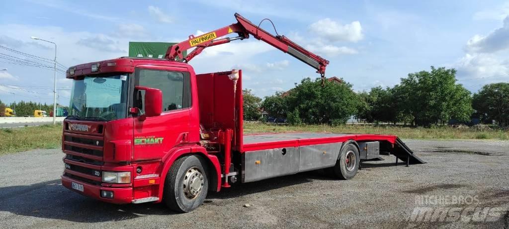 Scania 94 D 220 クレーントラック、ユニック車