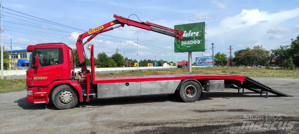 Scania 94 D 220 クレーントラック、ユニック車