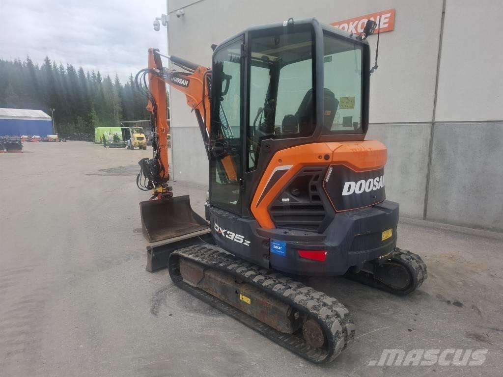 Doosan DX 35 Z ミニ油圧ショベル 7t以下（ミニユンボ・ミニディガー）
