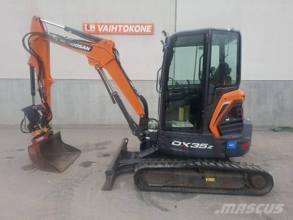 Doosan DX 35 Z ミニ油圧ショベル 7t以下（ミニユンボ・ミニディガー）