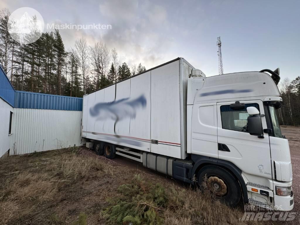 Scania R 114 ボックスボディー、ウイング、箱車