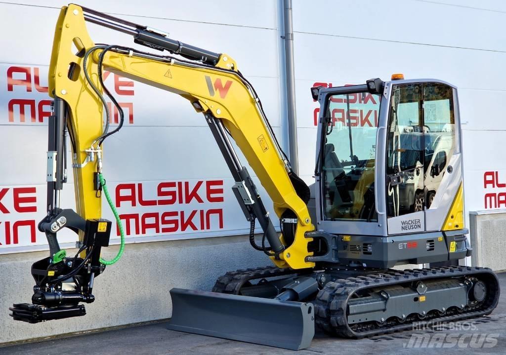 Wacker Neuson ET 58 ミニ油圧ショベル 7t以下（ミニユンボ・ミニディガー）