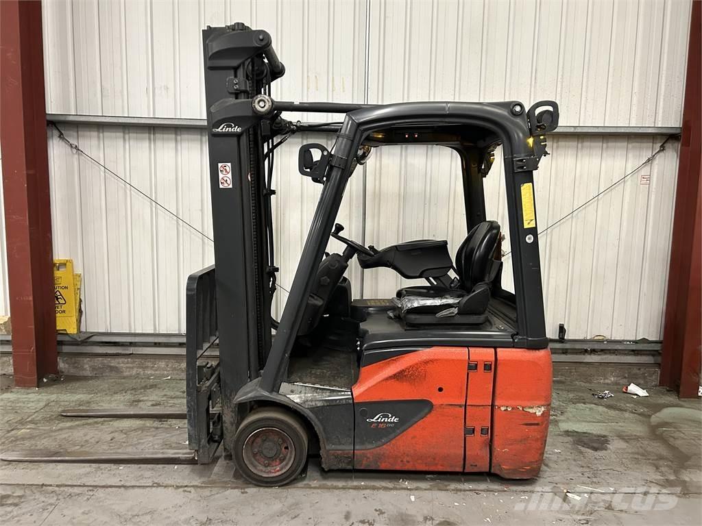 Linde E16C-02 バッテリーフォークリフト