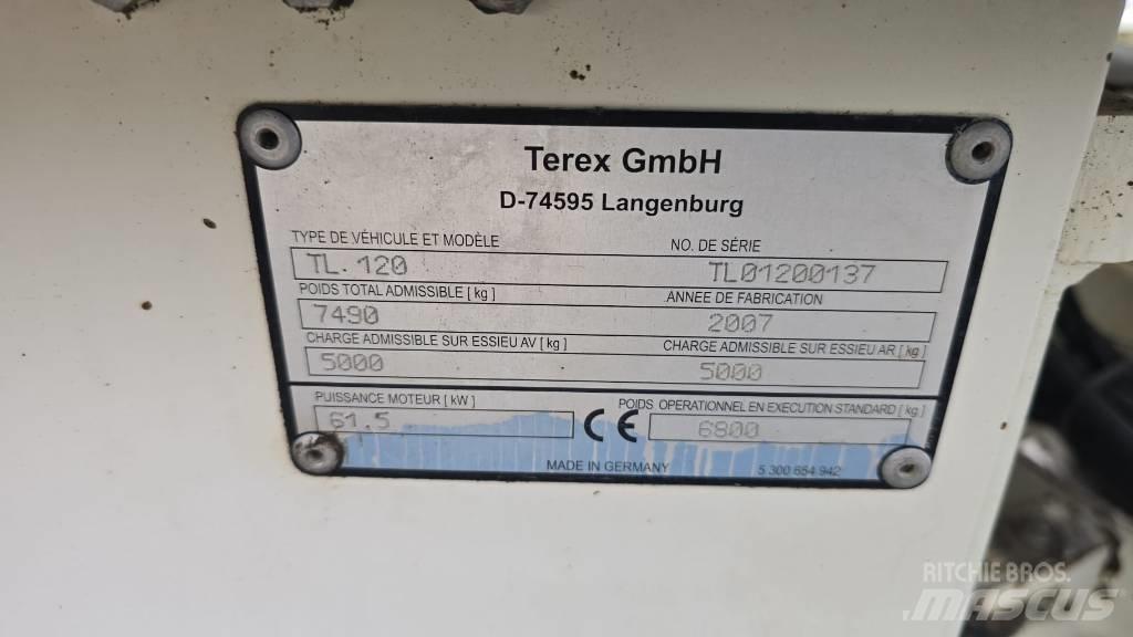 Terex TL 120 ホイールローダー・タイヤショベル