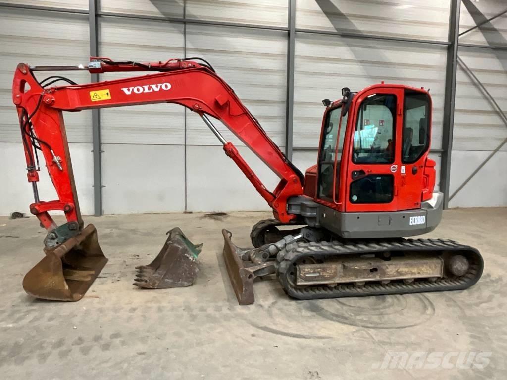 Volvo ECR 88 D 中型油圧ショベル 7ｔ-12ｔ（ユンボ・パワーショベル・バックホー）