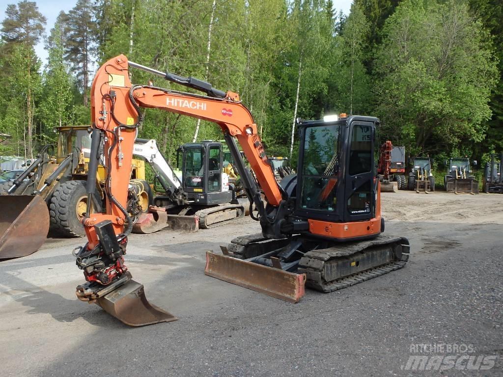 Hitachi ZX 55 U-5 A ミニ油圧ショベル 7t以下（ミニユンボ・ミニディガー）