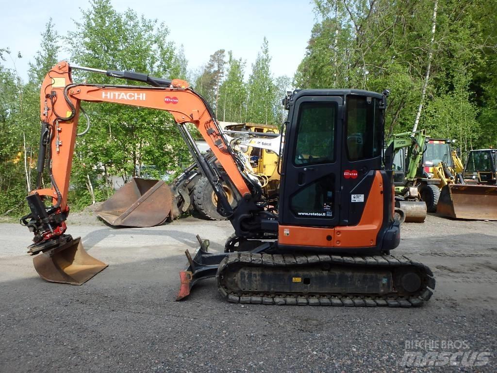 Hitachi ZX 55 U-5 A ミニ油圧ショベル 7t以下（ミニユンボ・ミニディガー）