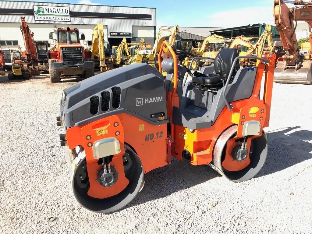 Hamm HD 12 VV コンバインドローラ