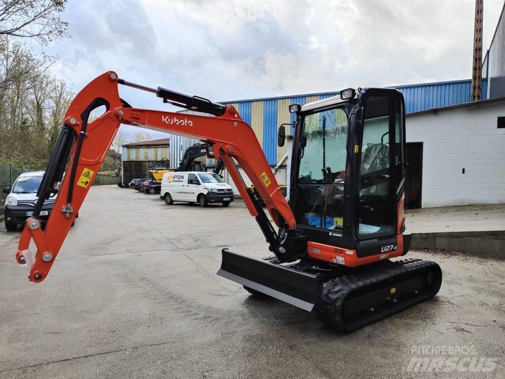 Kubota U 27-4 ミニ油圧ショベル 7t以下（ミニユンボ・ミニディガー）