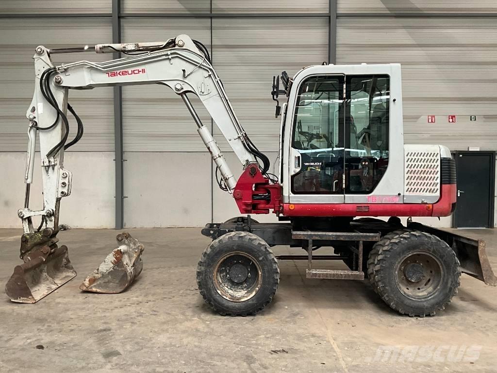 Takeuchi TB 175 W ホイール式油圧ショベル（パワーショベル・ユンボ・バックホー）