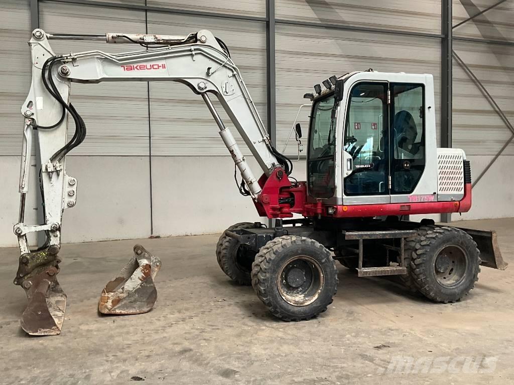 Takeuchi TB 175 W ホイール式油圧ショベル（パワーショベル・ユンボ・バックホー）