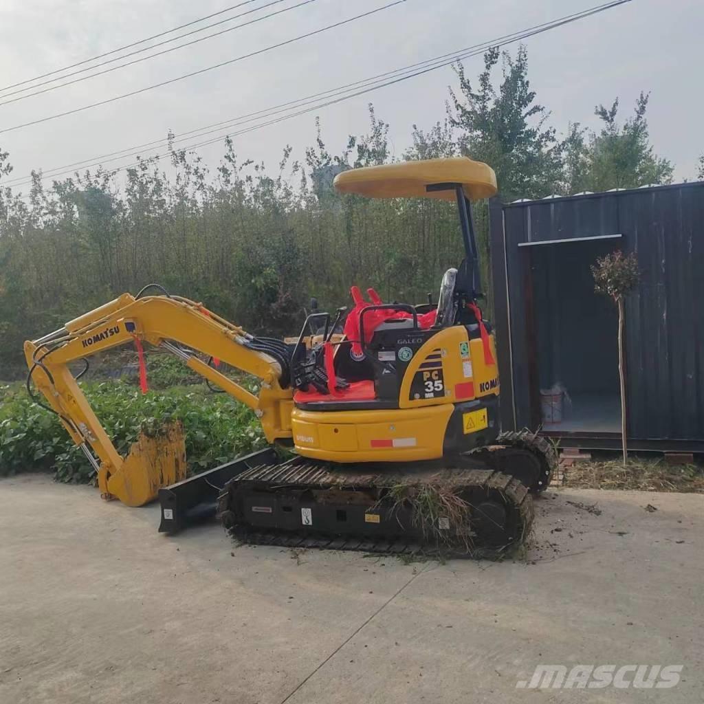 Komatsu PC 35 MR ミニ油圧ショベル 7t以下（ミニユンボ・ミニディガー）