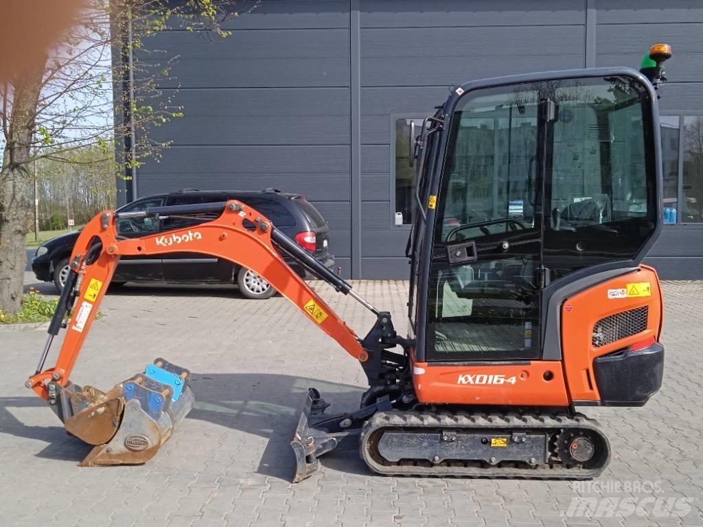 Kubota KX 016-4 ミニ油圧ショベル 7t以下（ミニユンボ・ミニディガー）