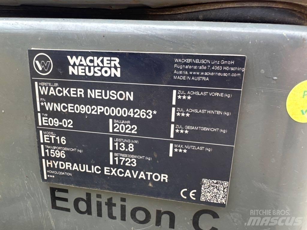 Wacker Neuson ET16 大型油圧ショベル12t以上（パワーショベル・ユンボ）