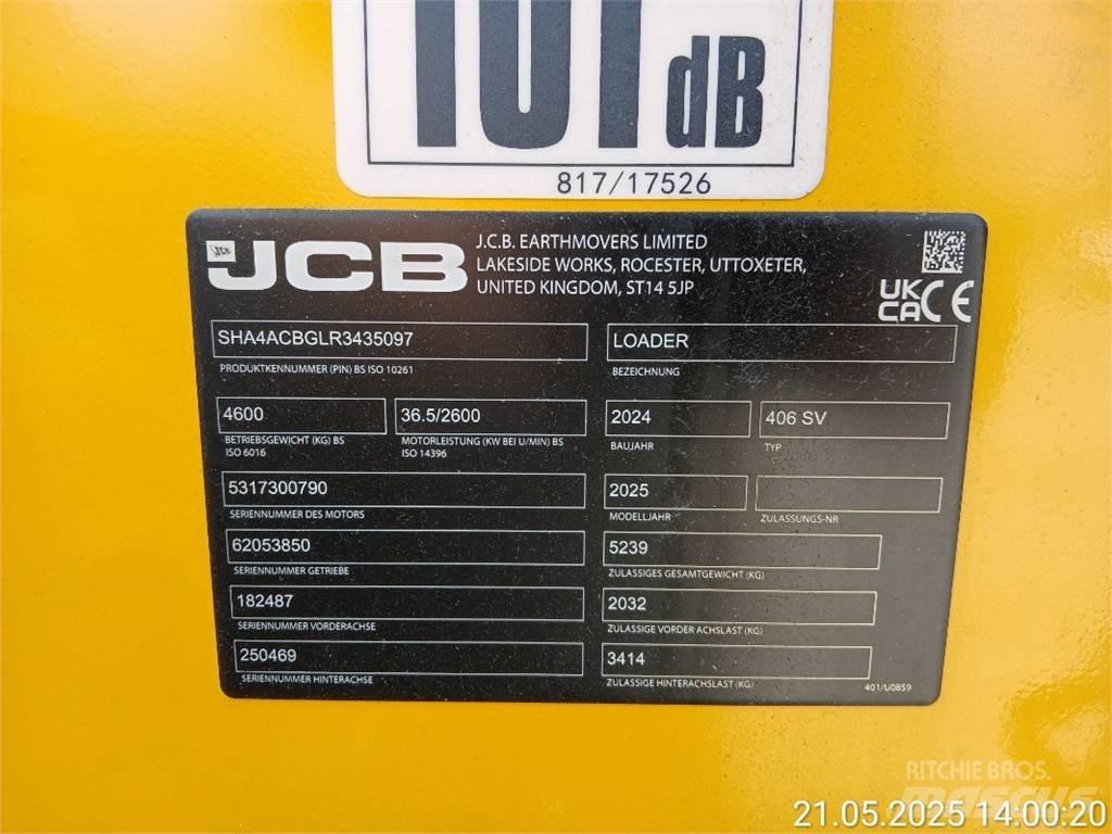 JCB 406 ホイールローダー・タイヤショベル