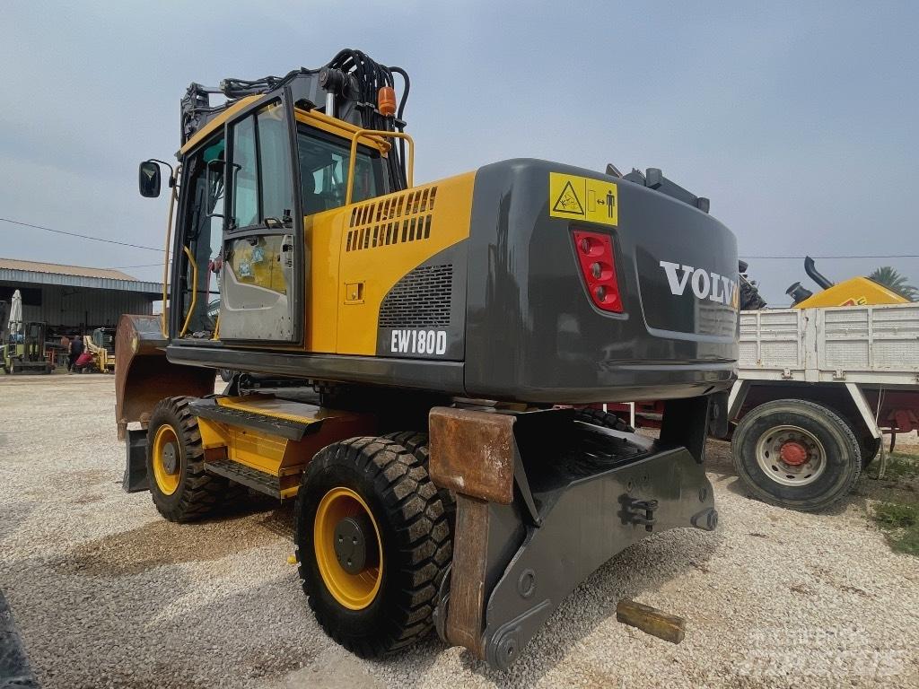 Volvo EW 180 C ホイール式油圧ショベル（パワーショベル・ユンボ・バックホー）