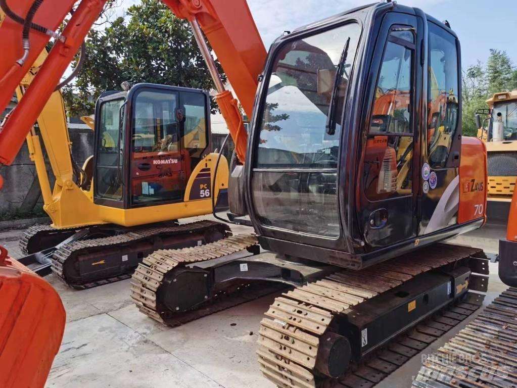 Hitachi ZX70 中型油圧ショベル 7ｔ-12ｔ（ユンボ・パワーショベル・バックホー）