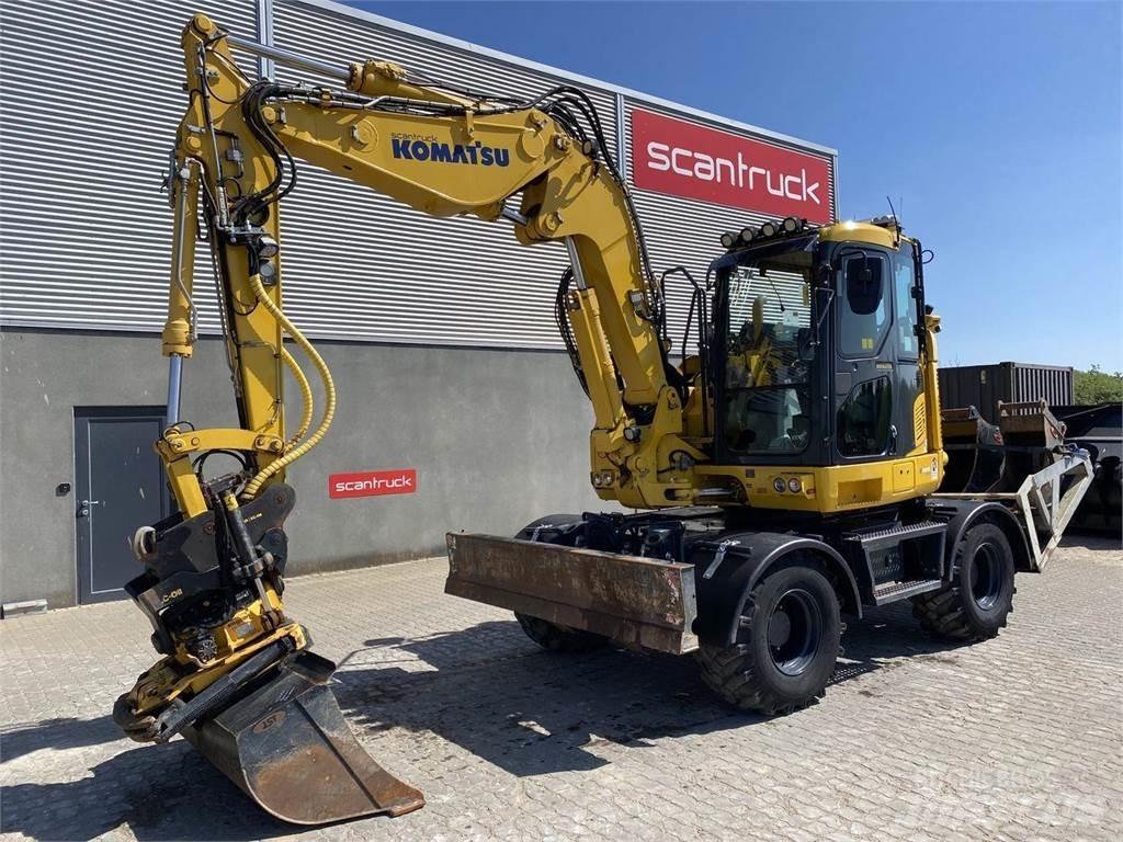 Komatsu PW118MR-11 ホイール式油圧ショベル（パワーショベル・ユンボ・バックホー）