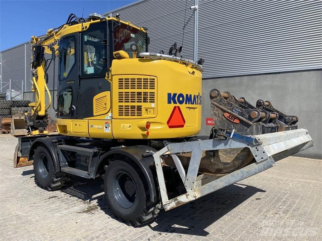 Komatsu PW118MR-11 ホイール式油圧ショベル（パワーショベル・ユンボ・バックホー）