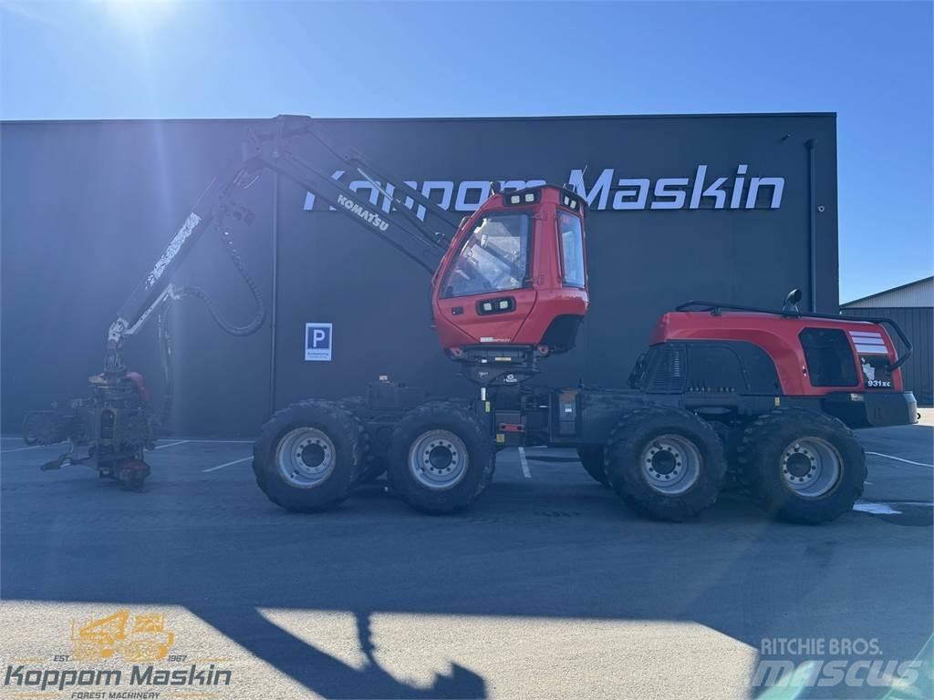 Komatsu 931XC ハーベスター
