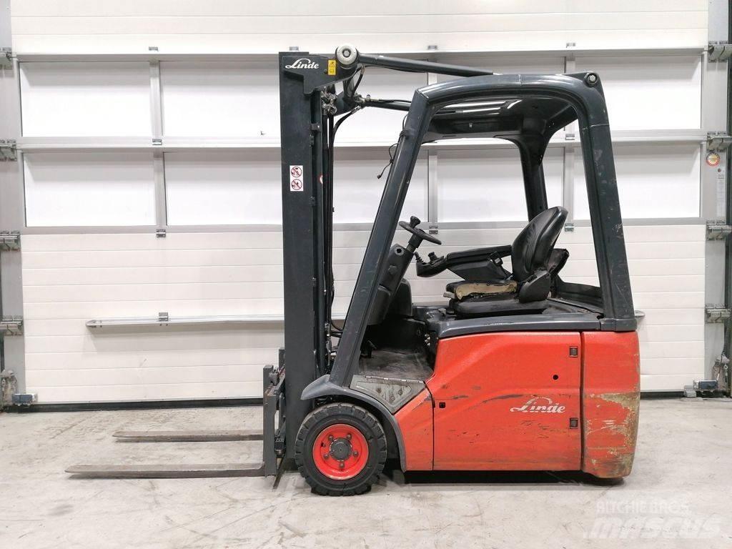 Linde E15-01 バッテリーフォークリフト