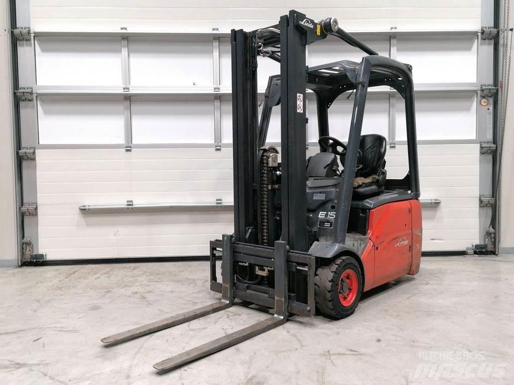 Linde E15-01 バッテリーフォークリフト