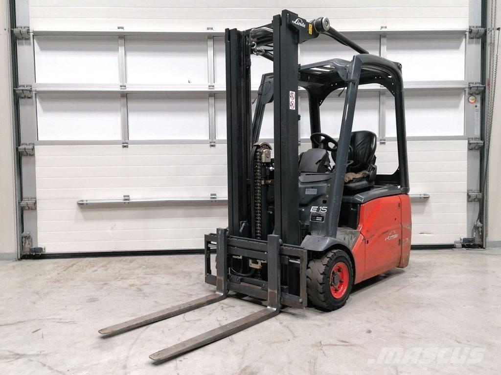 Linde E15-01 バッテリーフォークリフト