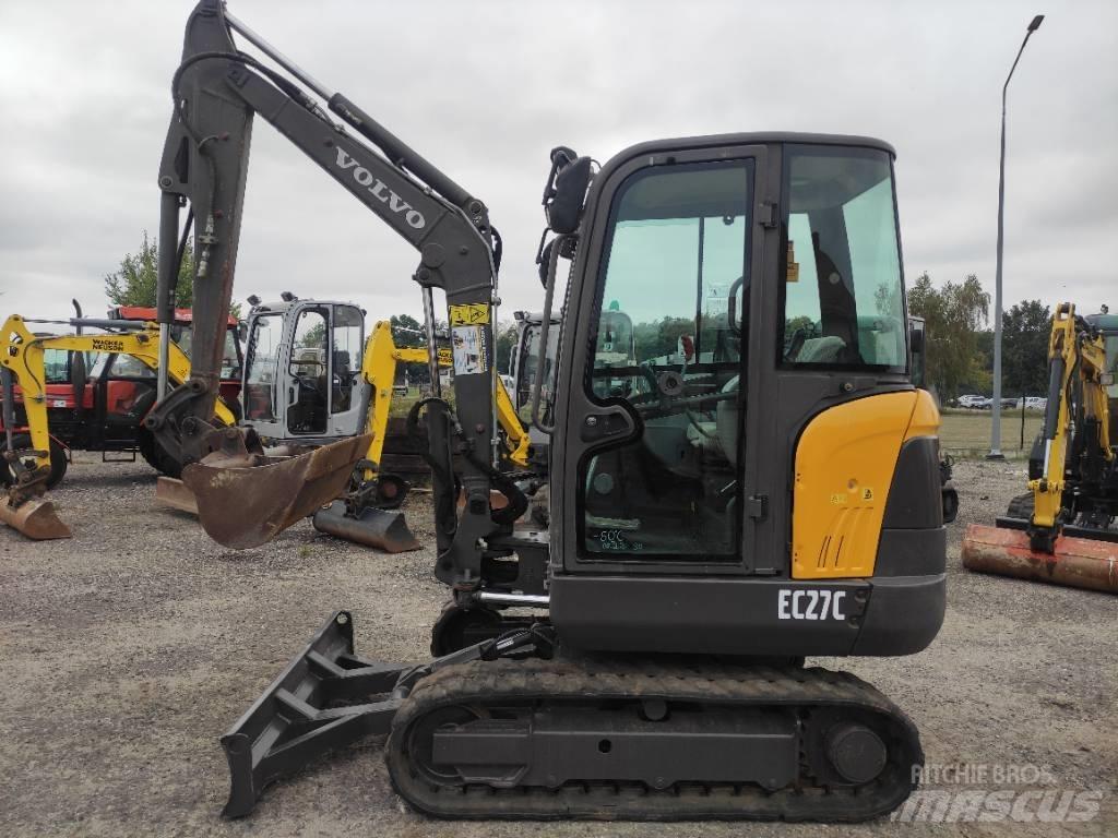 Volvo EC 27 C ミニ油圧ショベル 7t以下（ミニユンボ・ミニディガー）