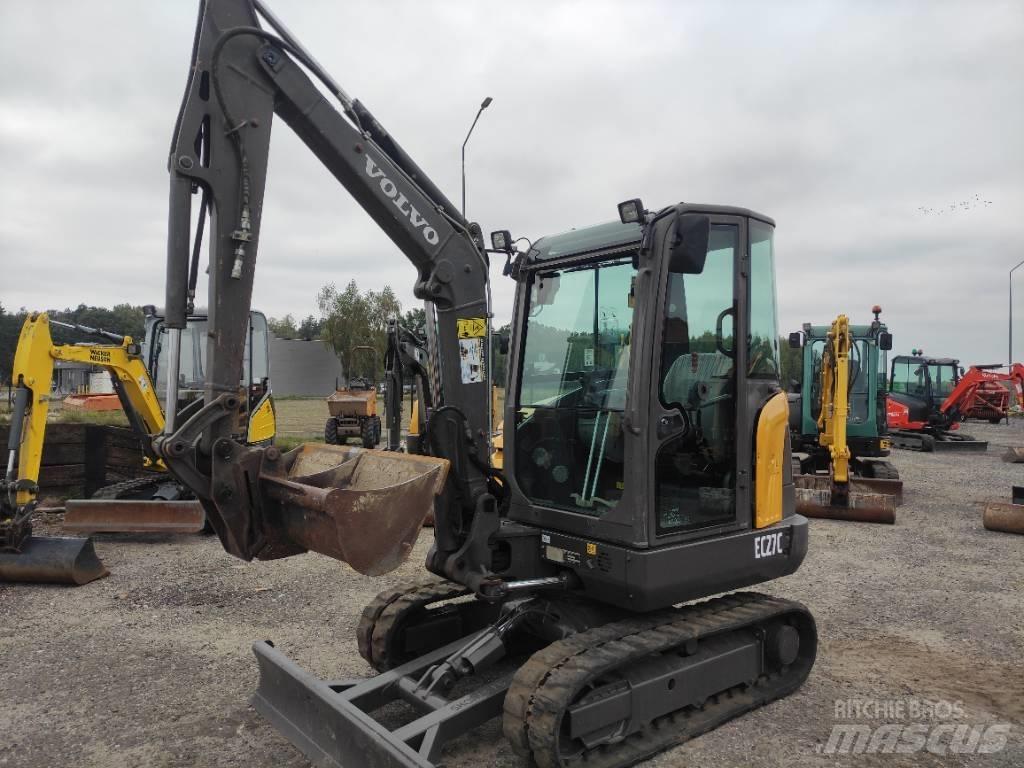 Volvo EC 27 C ミニ油圧ショベル 7t以下（ミニユンボ・ミニディガー）