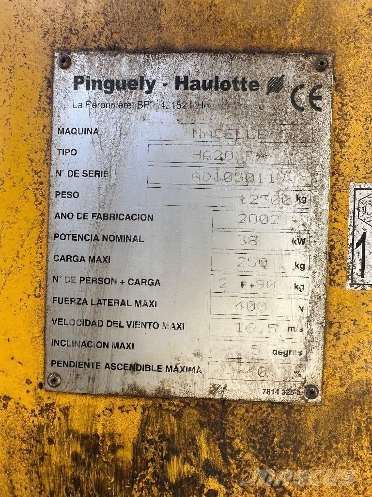 Haulotte HA 20 PX ブームリフト　屈伸型