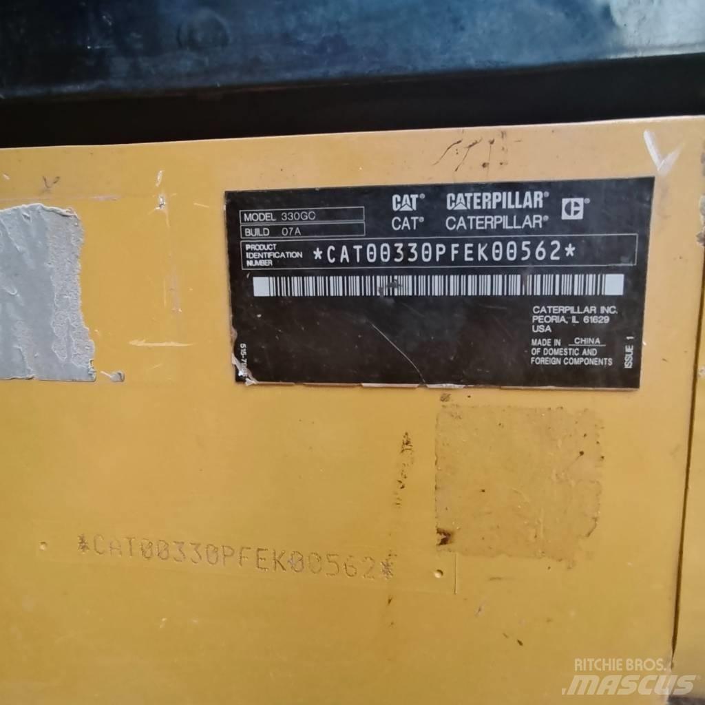 CAT 330GC 大型油圧ショベル12t以上（パワーショベル・ユンボ）