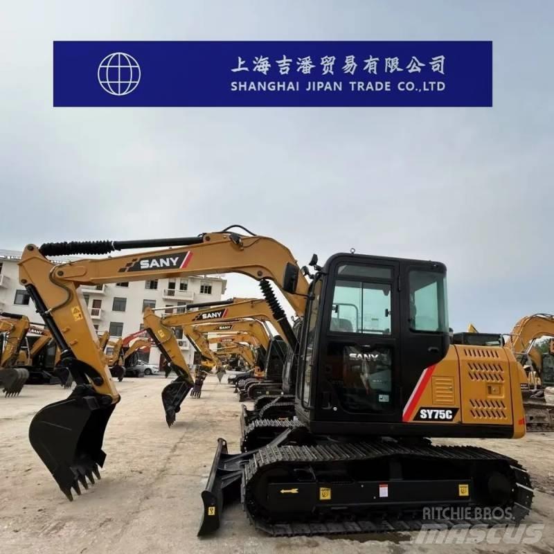 Sany SY 75 C 大型油圧ショベル12t以上（パワーショベル・ユンボ）