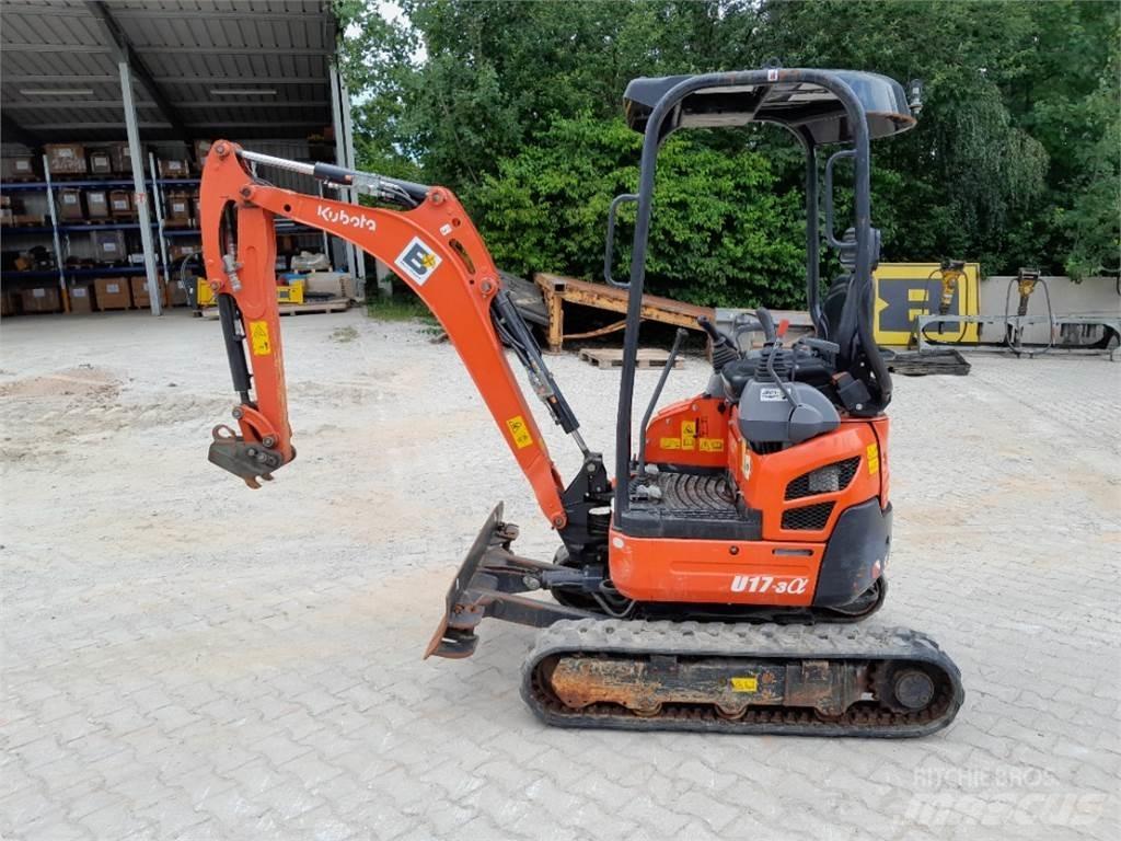 Kubota U17-3 ミニ油圧ショベル 7t以下（ミニユンボ・ミニディガー）