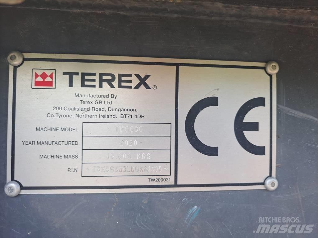 Terex Ecotec TBG 630 廃棄物シュレッダー