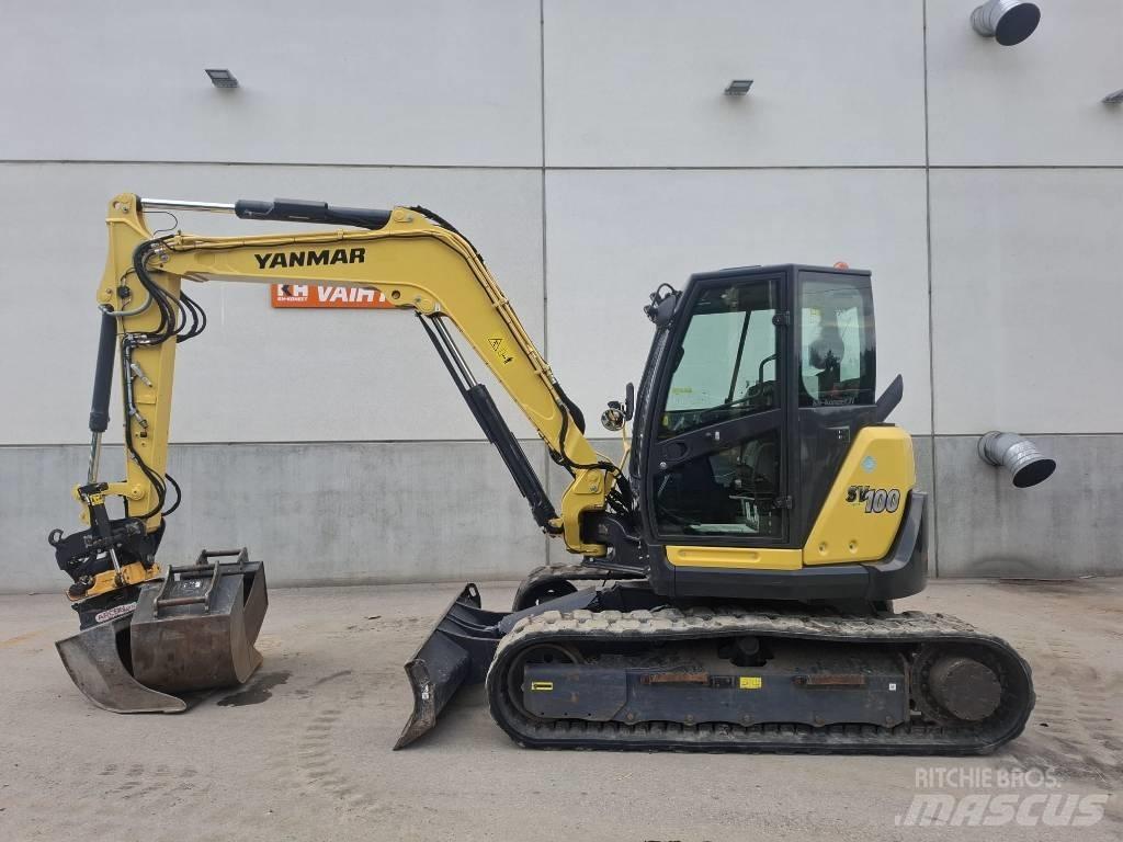 Yanmar SV 100-2A 中型油圧ショベル 7ｔ-12ｔ（ユンボ・パワーショベル・バックホー）