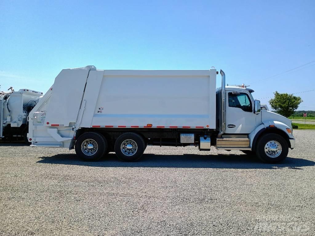 Kenworth T 480 塵芥車、パッカー車