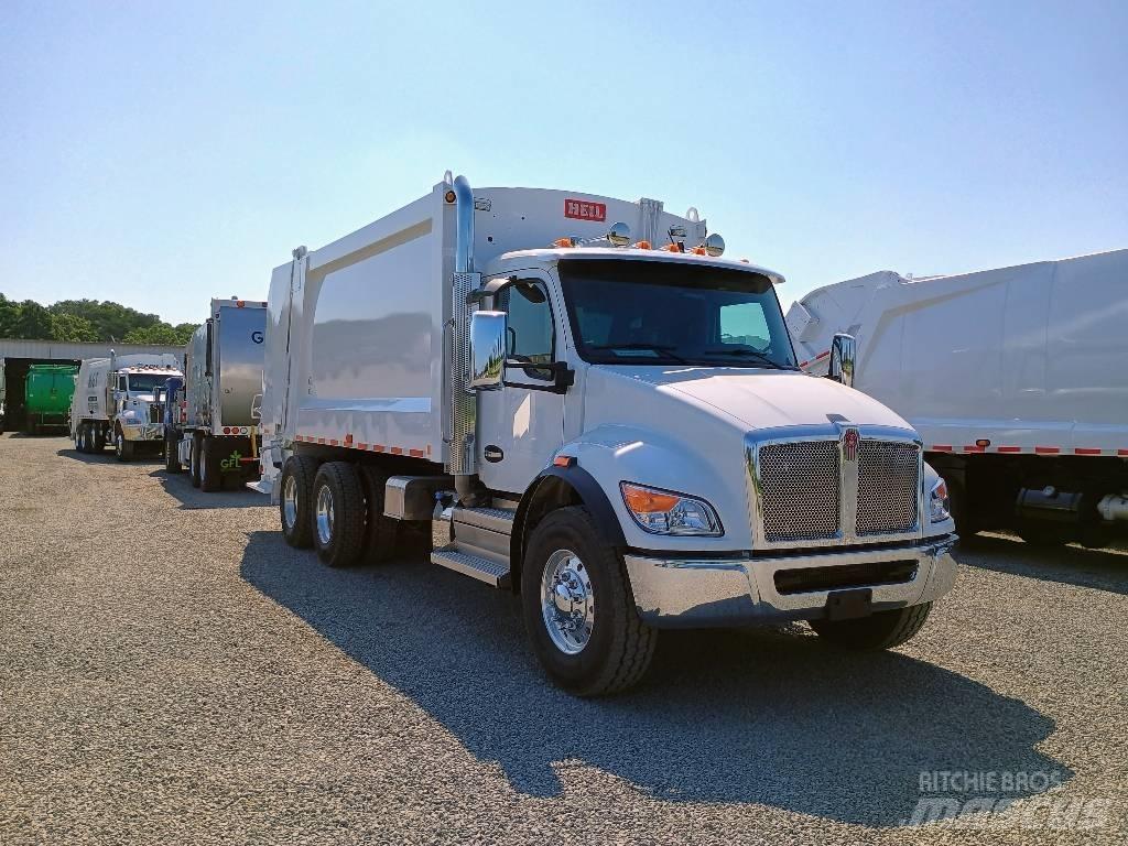 Kenworth T 480 塵芥車、パッカー車