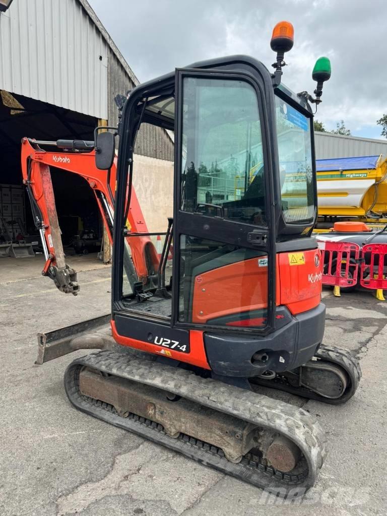 Kubota U 27-4 ミニ油圧ショベル 7t以下（ミニユンボ・ミニディガー）