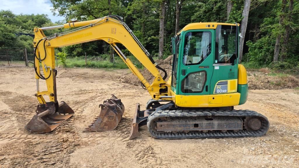 Komatsu PC 80 MR-3 中型油圧ショベル 7ｔ-12ｔ（ユンボ・パワーショベル・バックホー）