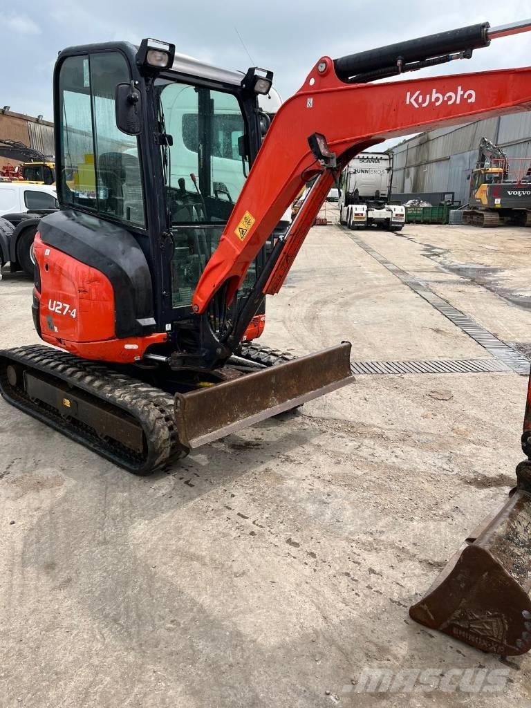 Kubota U 27-4 ミニ油圧ショベル 7t以下（ミニユンボ・ミニディガー）