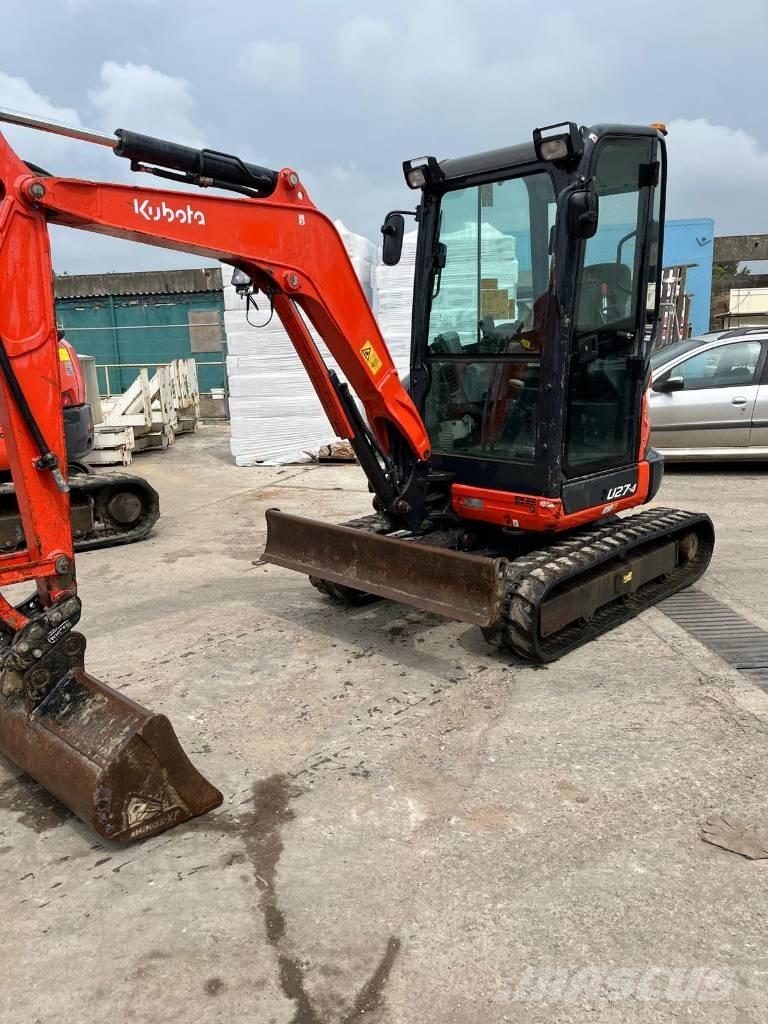 Kubota U 27-4 ミニ油圧ショベル 7t以下（ミニユンボ・ミニディガー）