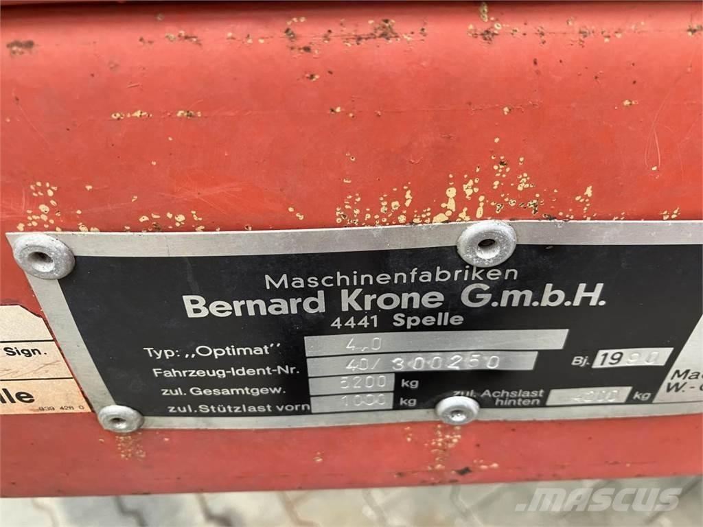 Krone Optimat 4.0 肥料散布機