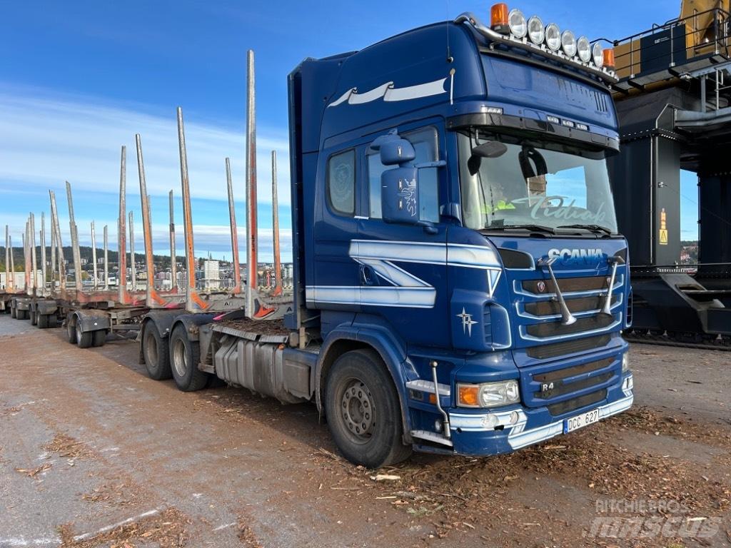 Scania R 480 LB 木材トラック
