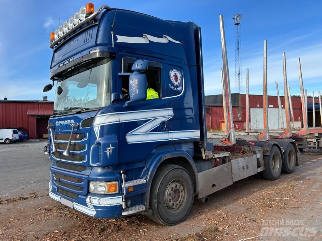 Scania R 480 LB 木材トラック