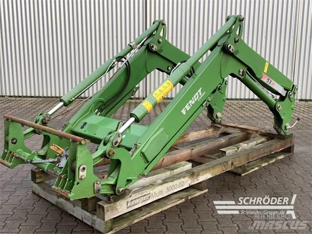Fendt CARGO 5 X/85 フロントローダーとディガー