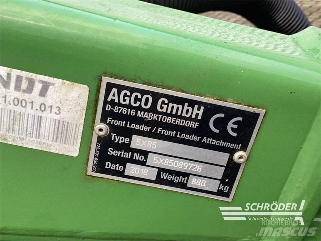 Fendt CARGO 5 X/85 フロントローダーとディガー