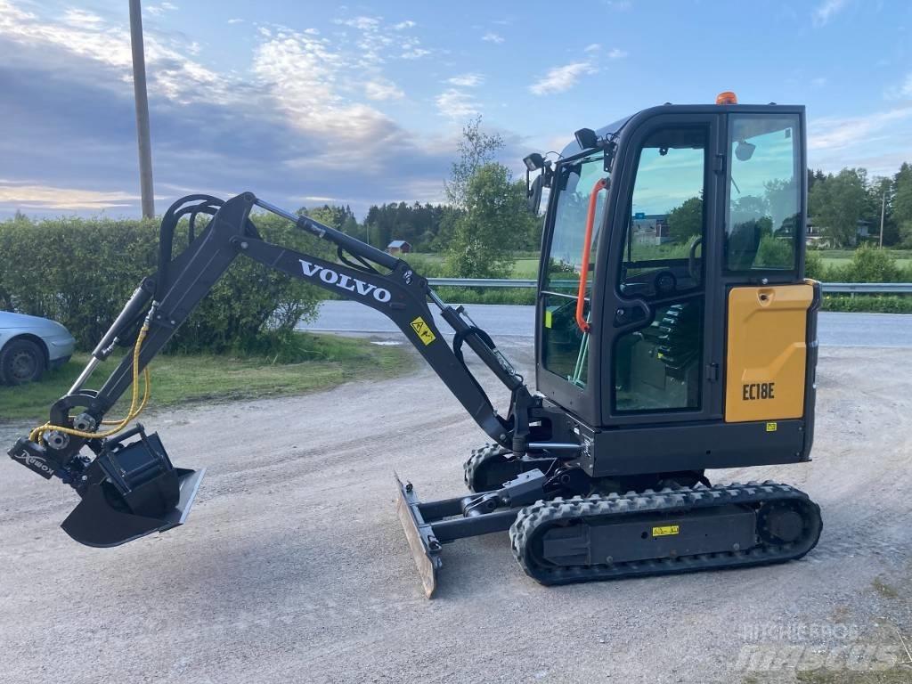 Volvo EC 18 E ミニ油圧ショベル 7t以下（ミニユンボ・ミニディガー）