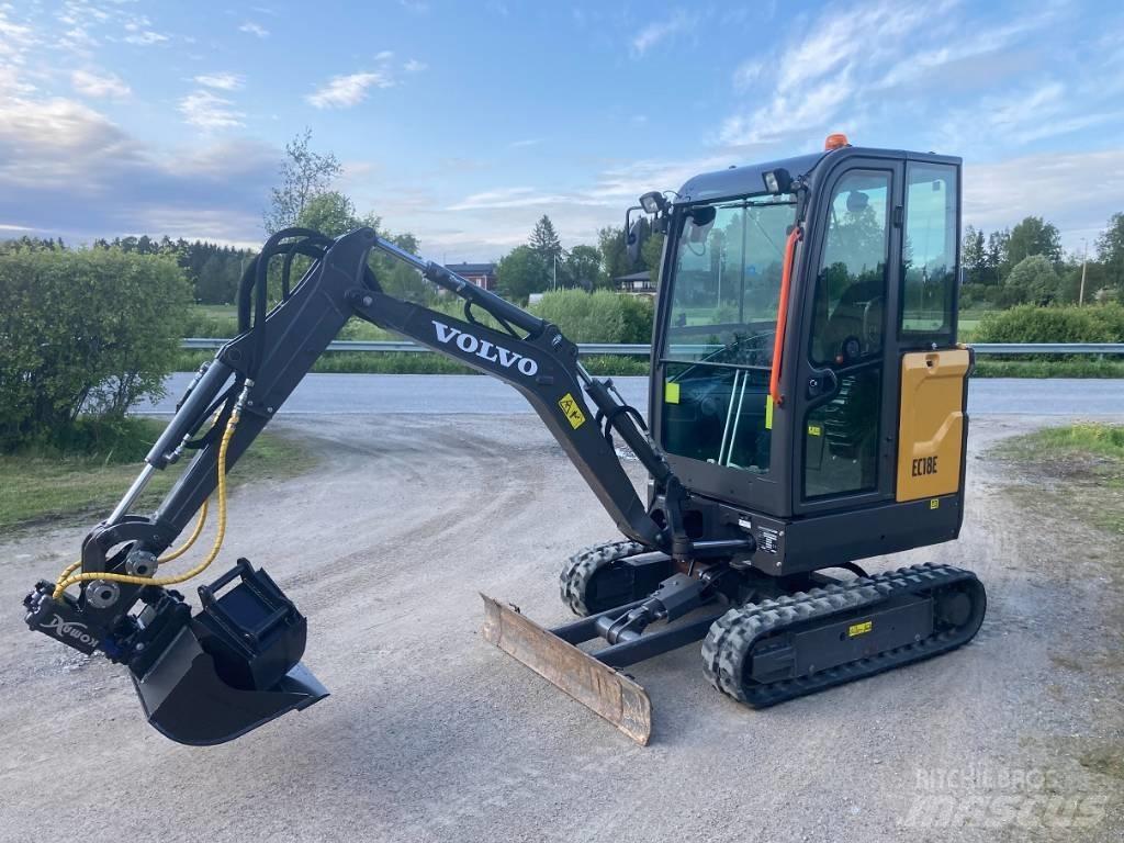 Volvo EC 18 E ミニ油圧ショベル 7t以下（ミニユンボ・ミニディガー）
