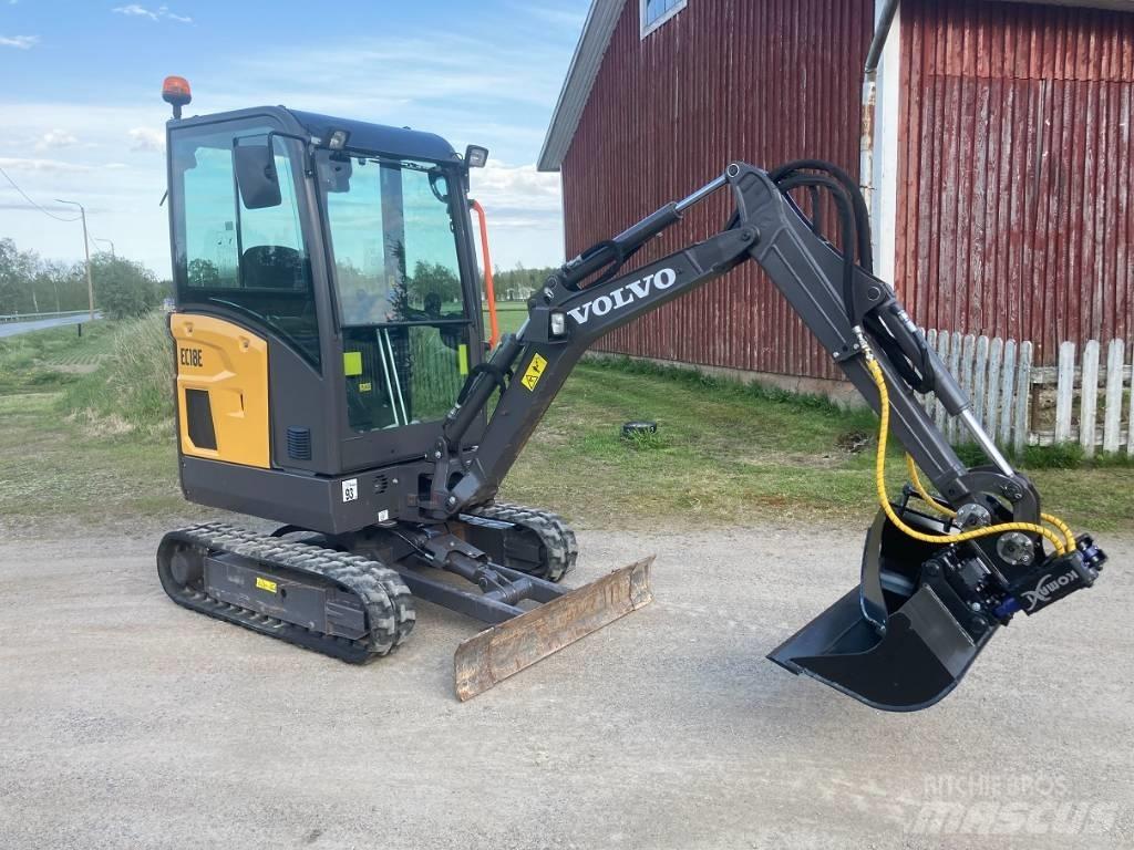 Volvo EC 18 E ミニ油圧ショベル 7t以下（ミニユンボ・ミニディガー）