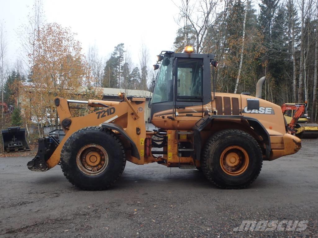 CASE 721 D 4x4 ホイールローダー・タイヤショベル